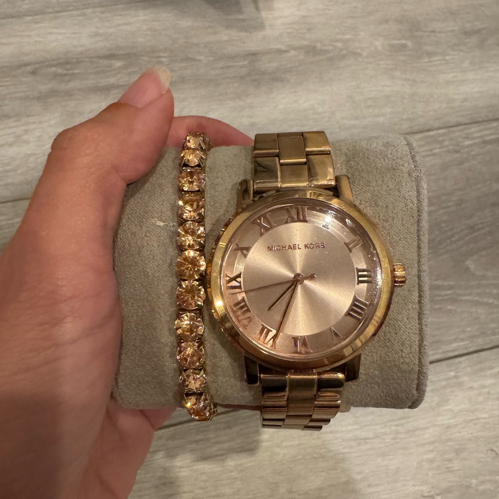 Michael Kors Rose Gold Watch